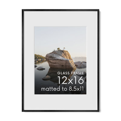 Metal Picture Frame with Glass