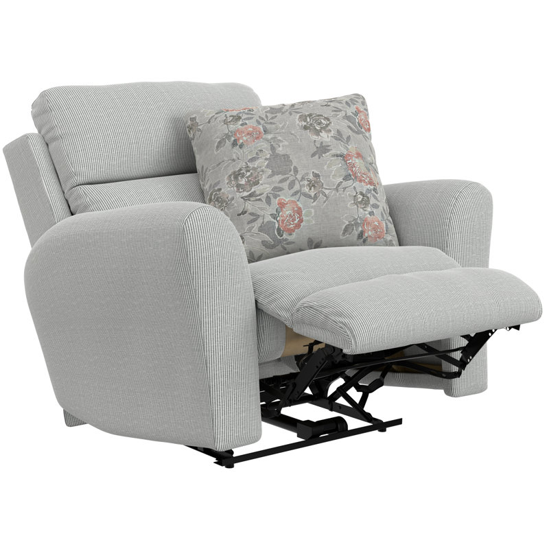 Etherson Power Lay Flat Recliner, Gray
