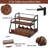 Liquor Bottle Display Shelf, Coffee Syrup Rack Organizer,Syrup Bottle Holder Stand, 3-Tier Syrup Rack For Countertop Or Tabletop Decor