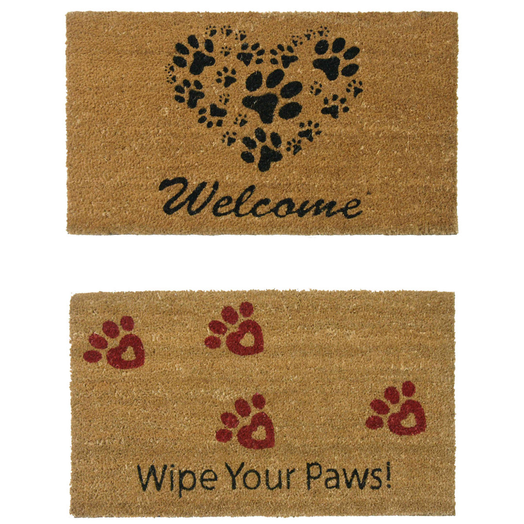 Biseye Non-Slip Outdoor Doormat Trinx