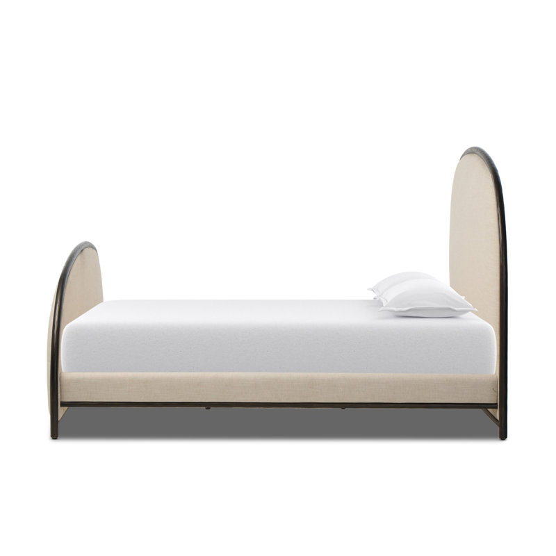 Lamont Bed-Savoy Parchment-Queen, Queen