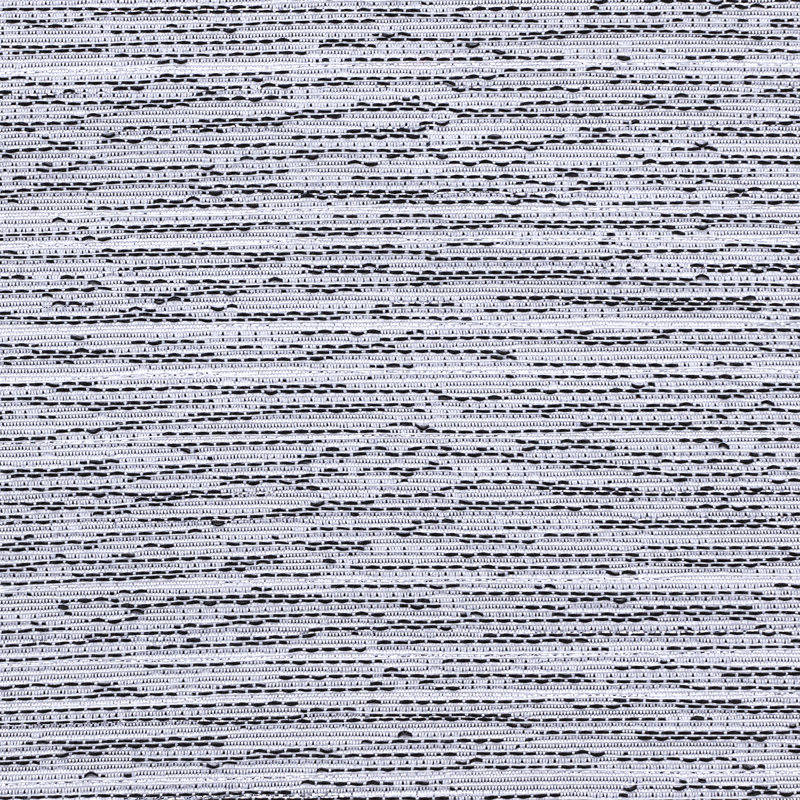Rideau isolant à rayures tissées Marion, Noir, 54 po x 90 po, 1