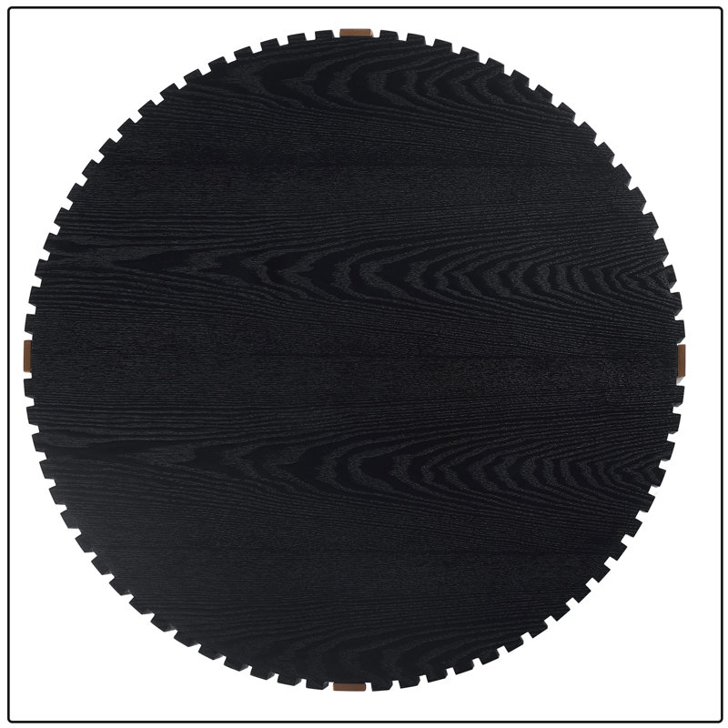 Table basse simple, Noir