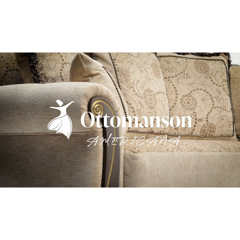 Brown Chenille Convertible Sleeper Arm Chair with Storage