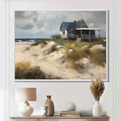 Beach House Tranquility I - Modern Beach Wall Art