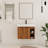 28'' Single Bathroom Vanity Set with Ceramic Sink Top