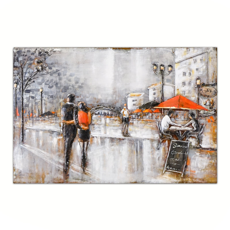 Traditional Cities & Countries Wall Decor on Metal