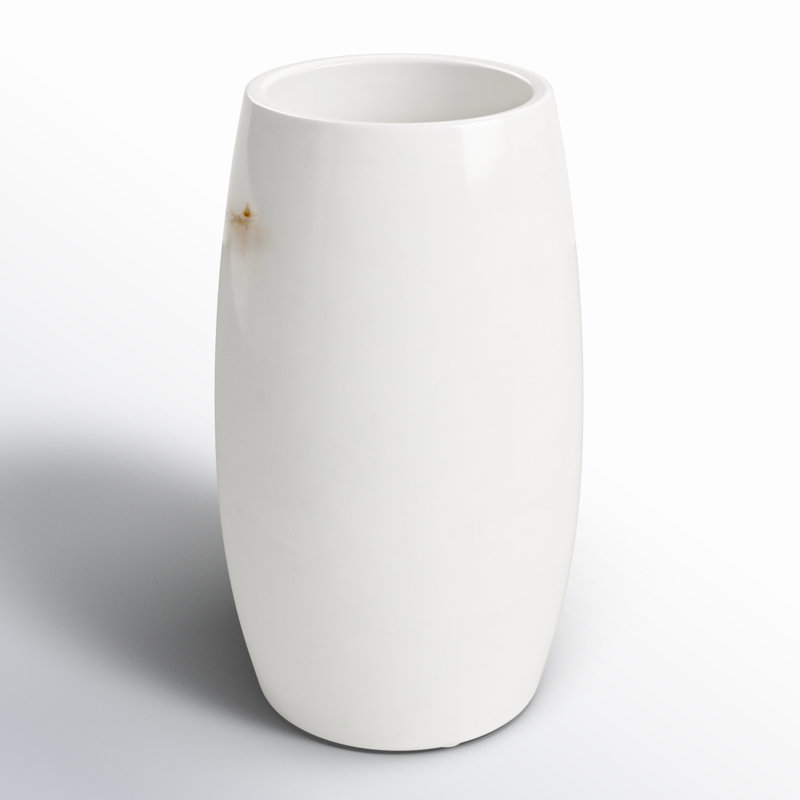 Claudine Stoneware Table Vase, 8" H x 4.75" W x 4.75" D