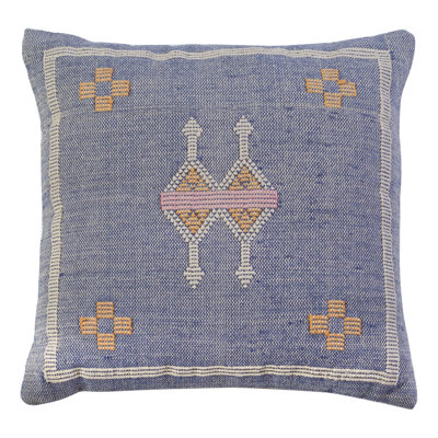 Square Cotton Pillow Cover and Insert