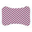 Tapis d'alimentation en os 1 pièce Magenta Stripes