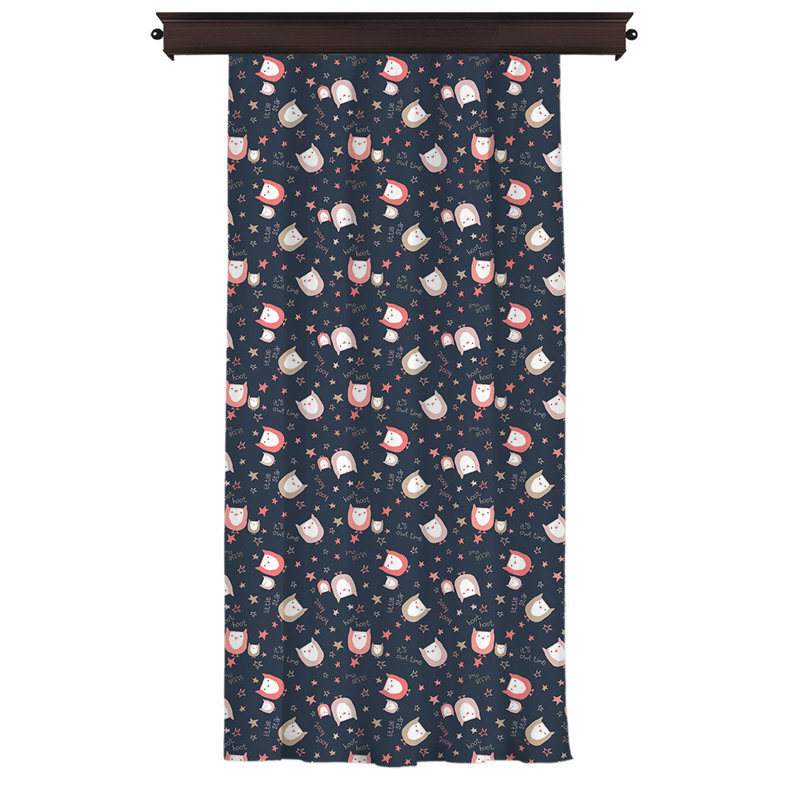 Rideau en polyester Hulbert