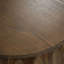Table basse ronde en bois massif sculpté
