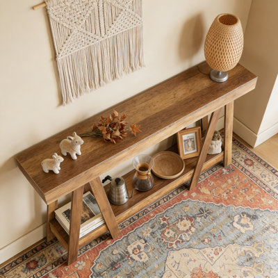 2-Tier Hall Table,Entryway Table Console Table