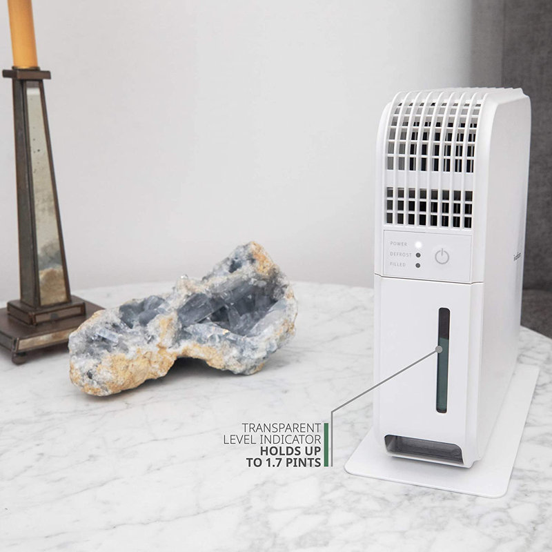 Ivation 0.9 Pints Table Top Dehumidifier for Rooms up to 30 Cubic Feet