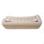Canapé 98,4 po moderne compressé, canapé 3 places en velours côtelé Cloud Couch, aucun assemblage requis, canapé capitonné avec 2 coussins Bubble Channel, siège profond confortable pour salon, appartement, bureau-19347480-19347475