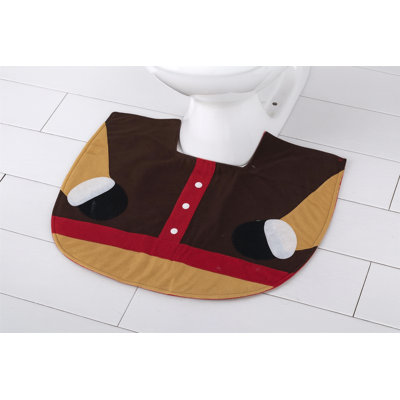 Adaya Non-Slip Bath Rug and Toilet seat Cover