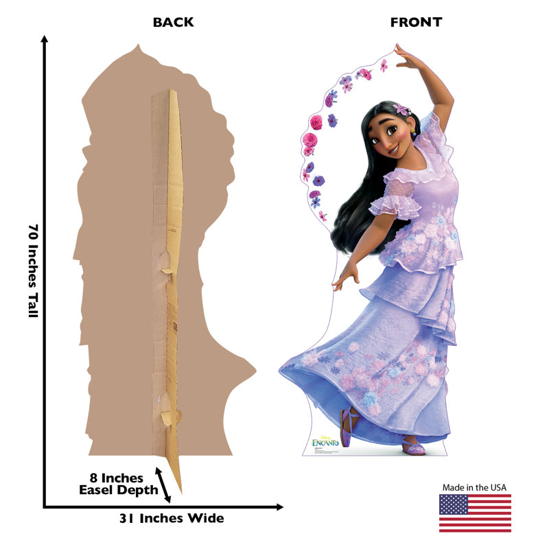 48'' Disney Encanto Isabela Cardboard Standup Cutout
