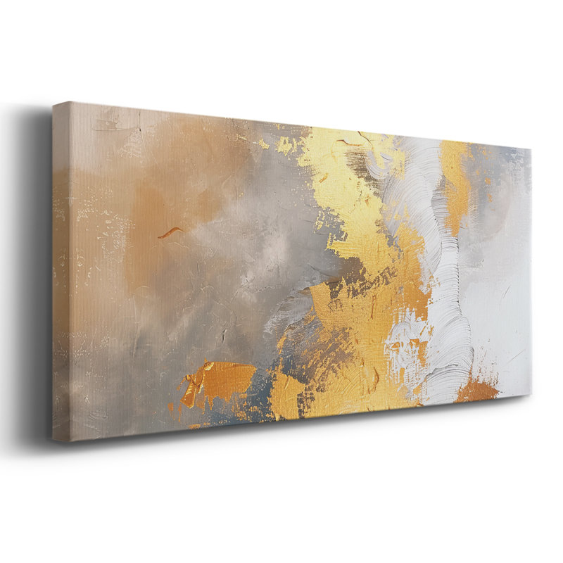 Abstract Series 4 #LXXVII-Wide Gallery Wrapped Canvas, 20" H x 50" W