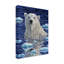 Impression sur toile tendue, "Ours polaire" par Fazulla-27484678