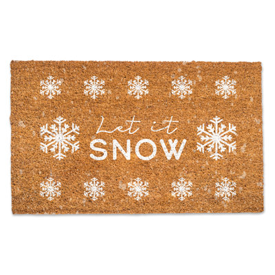 Paillasson Let it Snow