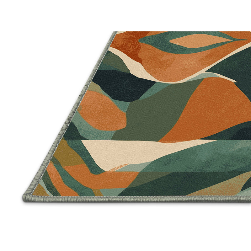 Canyon Currents Rug, Square 3'