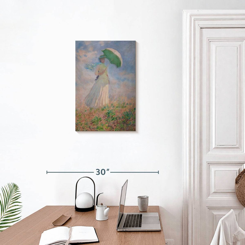 Leisha Woman With A Parasol, 24" H x 16" W