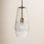 Single Light Glass Dimmable Pendant