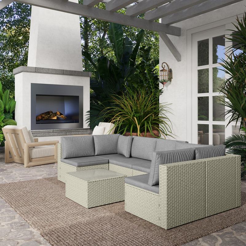 Rattan Sofa Set