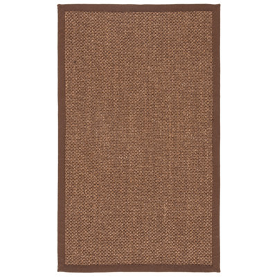 Auckland Jute/Sisal Brown Area Rug