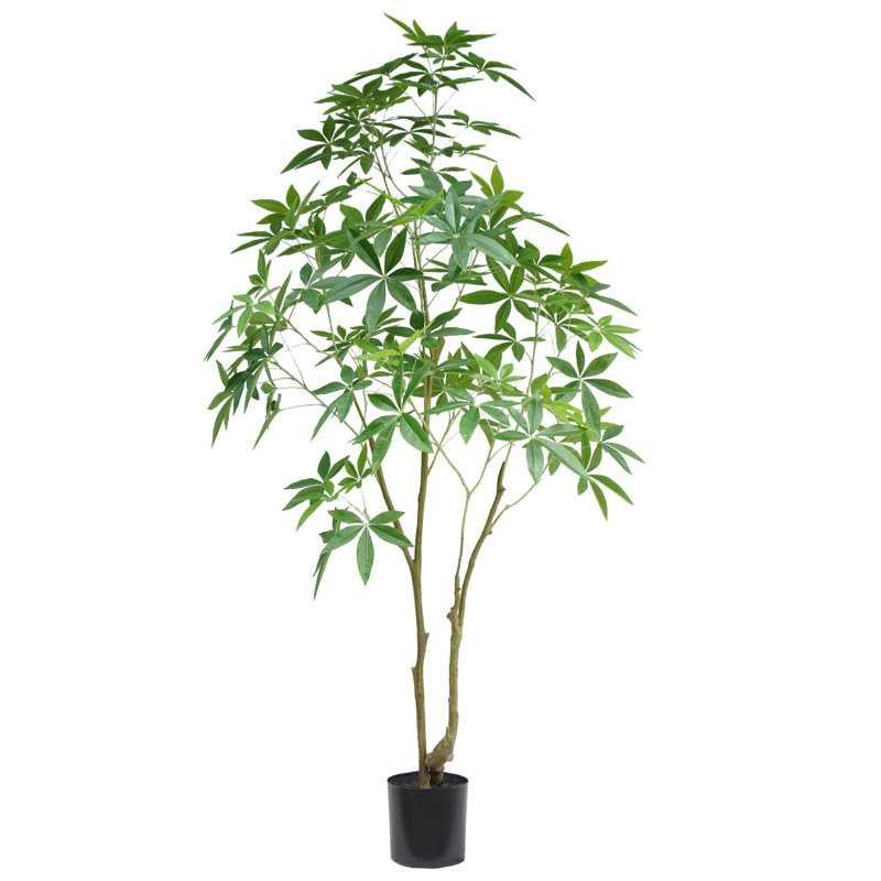 Annistyn 210cm Faux Money Tree in Pot