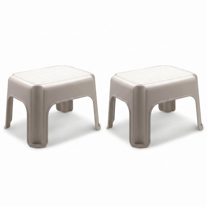 Paquet de 2 escabeaux antidérapants Rubbermaid Roughneck