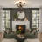 3-Light Modern Glass Globe Flush Mount Ceiling Light Chandelier-1270975398