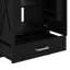 Meuble-lavabo pratique de 24 pouces avec lavabo simple, 2 portes à fermeture silencieuse, 1 tiroir cloisonné et 2 tablettes de rangement-969359430