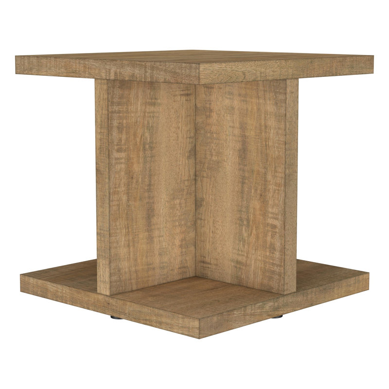 Metron Mango 2-Piece Coffee Table Set with Open Storage, Engineered Wood, Contemporary Rectangular Design