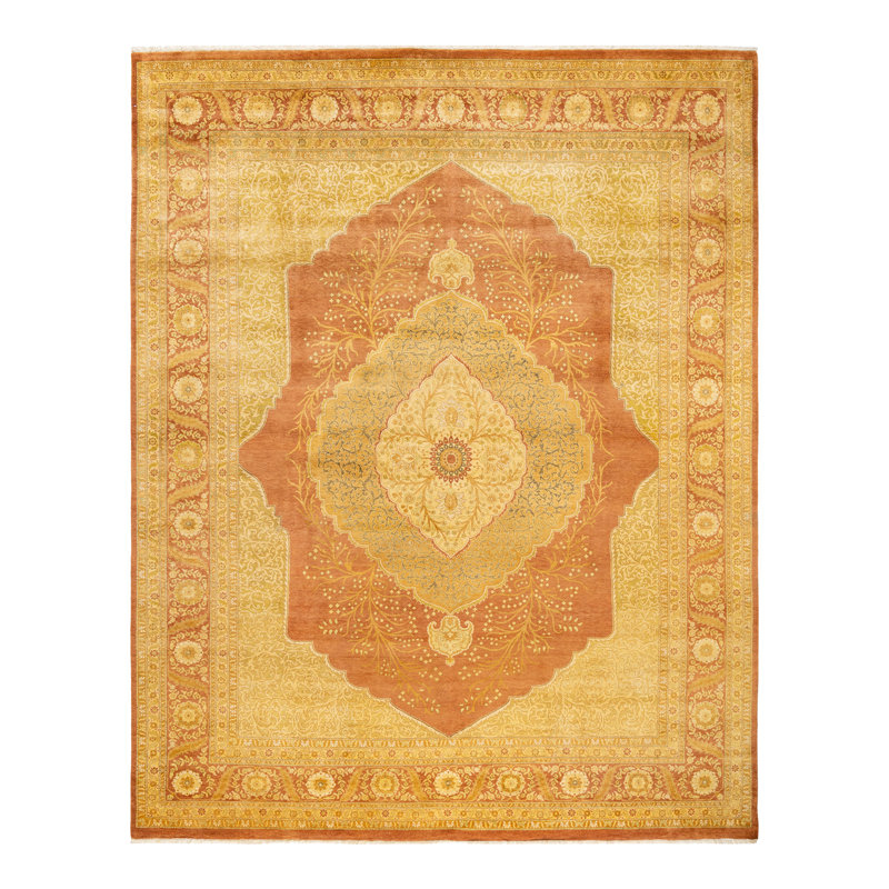 Classic One-of-a-Kind 8' 6" x 10' 9" Hand Knotted Area Rug