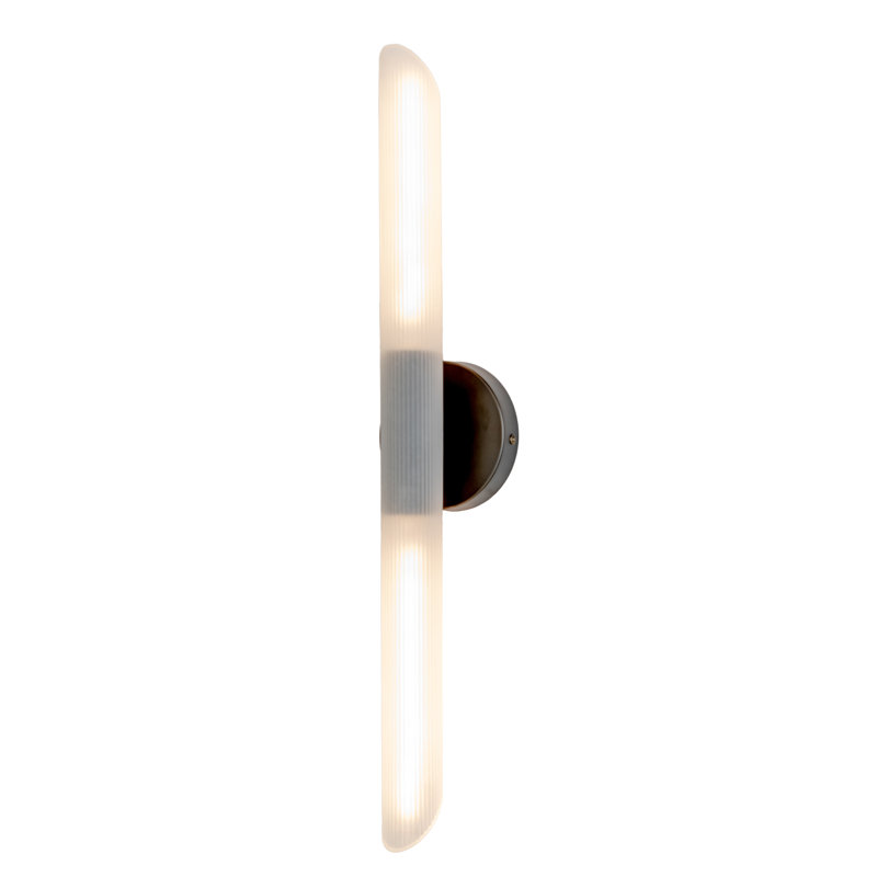 2 - Light Flush Mounted Sconce