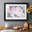 Pivoines en fleurs I, reproduction encadrée de qualité supérieure - prête à être accrochée-1639434435-1639434438