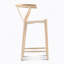 Tabouret de comptoir en frêne naturel-46191029