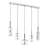 5 - Light Silver Kitchen Island Pendant