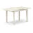 3 Piece Dinette Set for Small Spaces Contains a Rectangle Dining Table with Butterfly Leaf and 2 Kitchen Dining Chairs, 32x54 Inch, Linen White-1320831826-1320831827-1320831824