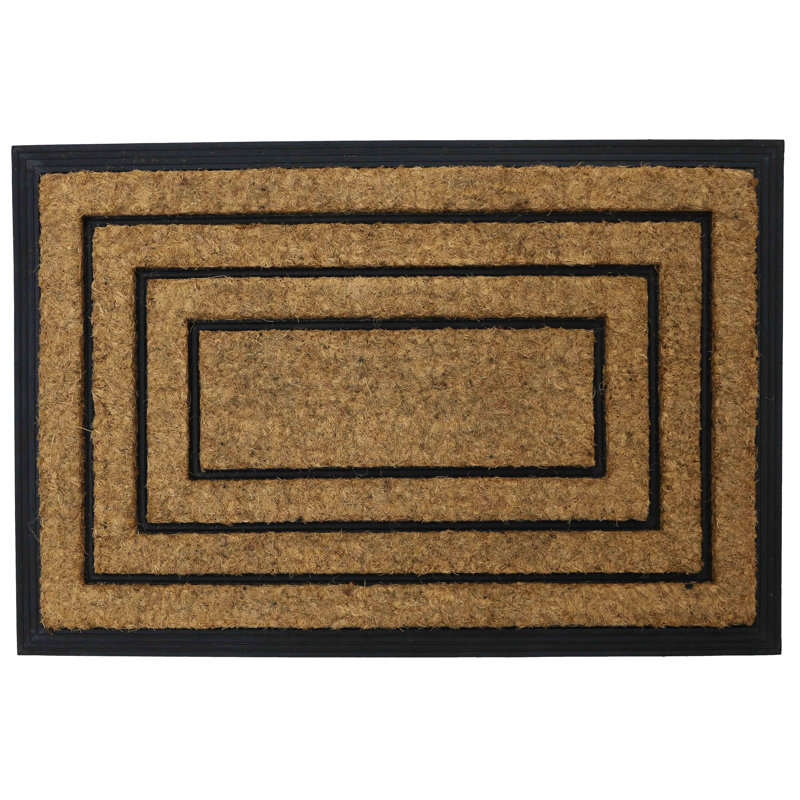 Kerr Non-Slip Outdoor Doormat, Rectangular 40 x 60cm