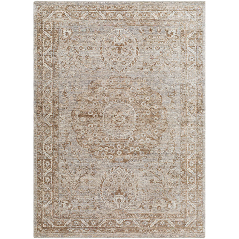 Bernuth Traditional Machine Woven Area Rug MIP2303, Rectangle 5' x 7'10"