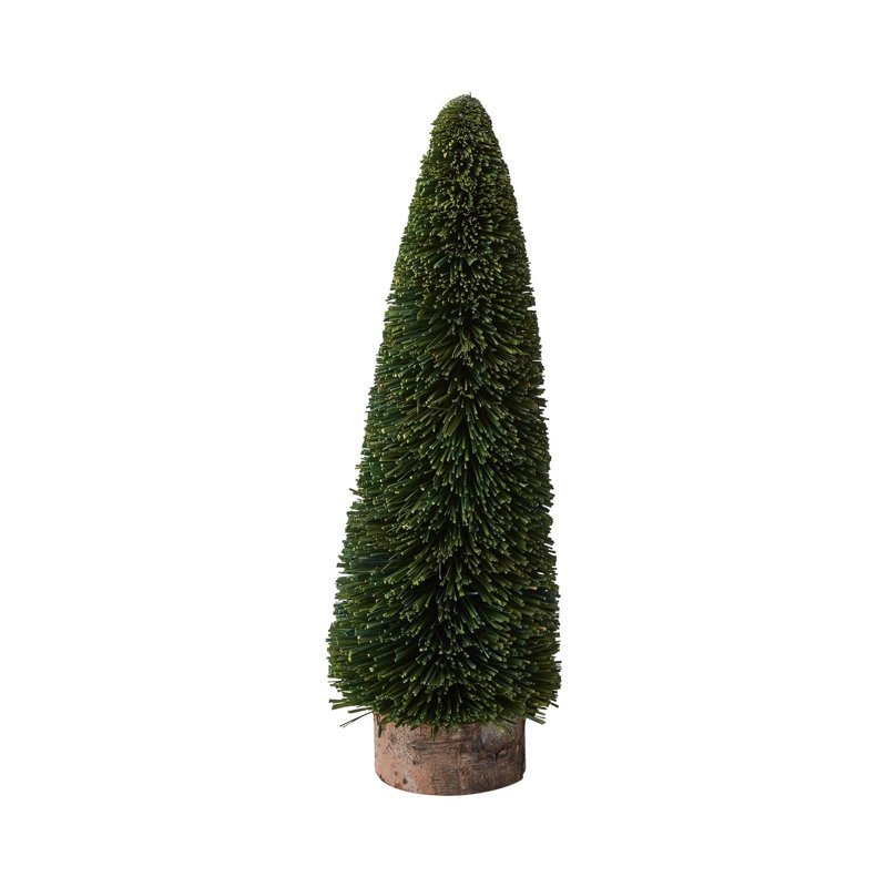 Arbre de Noël, Vert, H 10,75 po x l 3,75 po x P 3,75 po