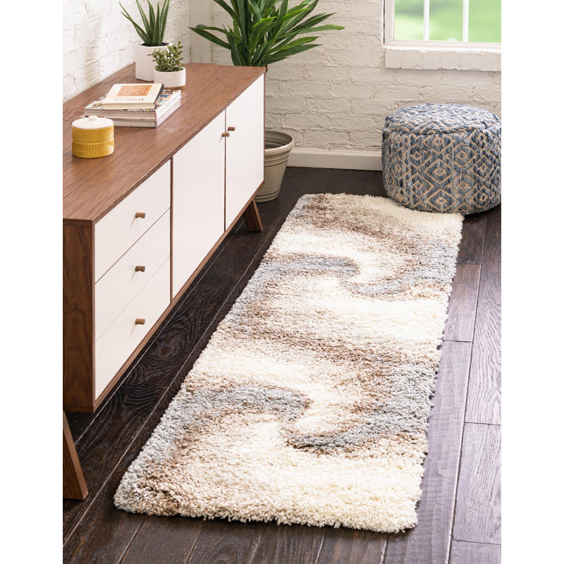 Abstract Indoor Rug, Runner 2' x 6'7"