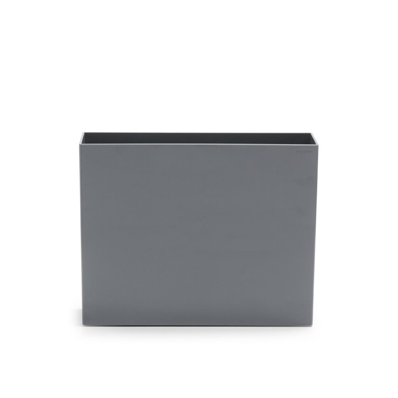 Boîte de rangement pour documents, Gris foncé