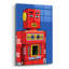 Art mural en verre Winston Porter «Vintage Red Robot» par Ron Magnes-131163350