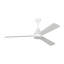 Ventilateur de plafond standard intelligent à 3 pales DEL avec pièces de contrôle de ventilateur et ensemble d'éclairage inclus-1135759602-1107987589