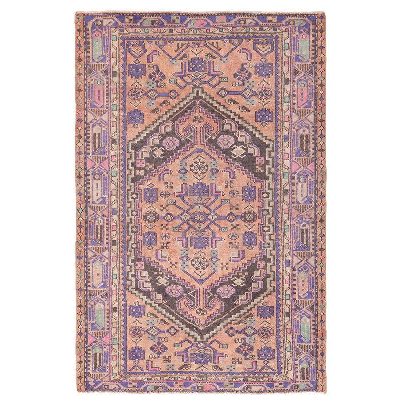 Tapis cuivre antique Antalya 4 pi 4 po x 6 pi 8 po