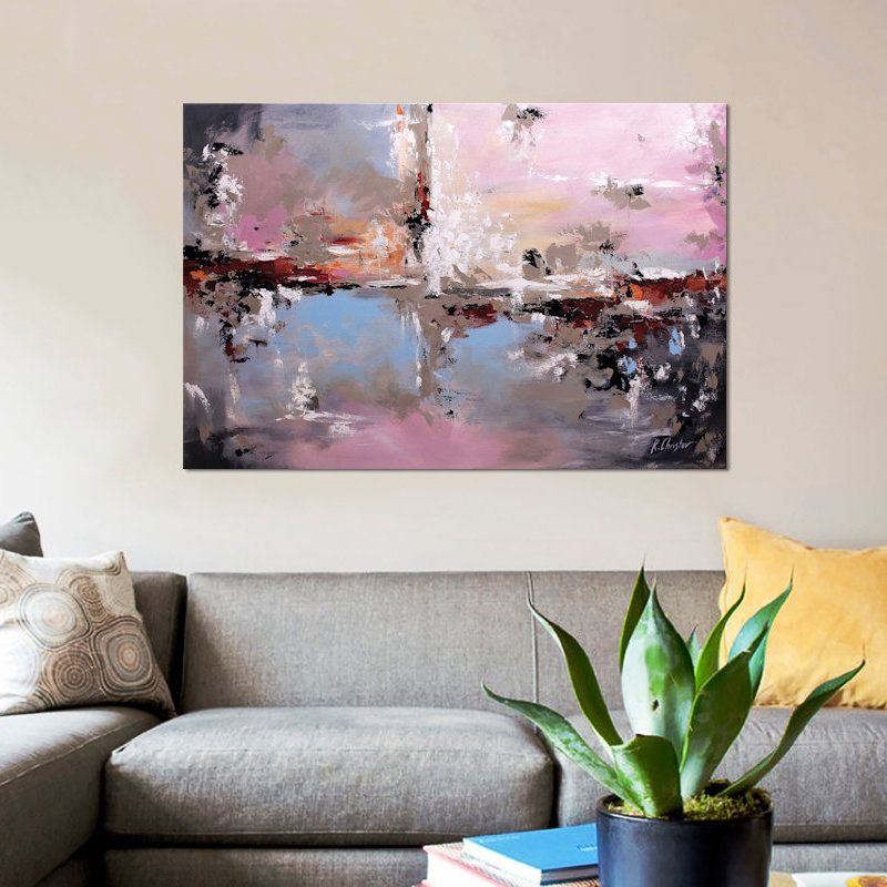 «Balance», reproduction sur toile, H 8 po x l 12 po x P 0,75 po, Pas de tapis, Toile tendue