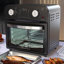 Four grille-pain à convection de 12,5 pintes 7-en-1 avec 5 menus préréglés pour rôtir, cuire, griller, griller, griller, déshydrater et décongeler